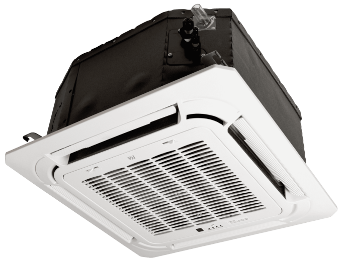 Компактная кассетная сплит-система MDV MDCAС4 3D-DC Inverter R32 MDCAС4-12HRFN8/MDOU-12HFN8/T-MBQ4-03BD